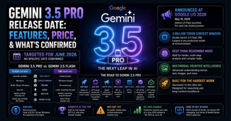 Gemini 3.5 Pro Release Date: Features & Price (2026)