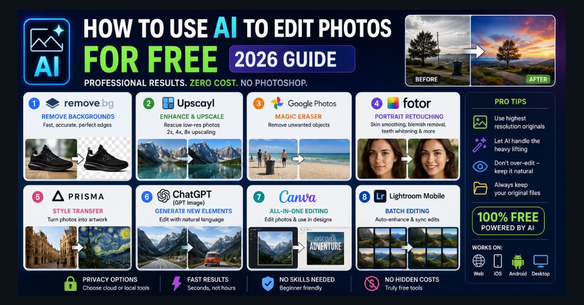 ai photo editor free
