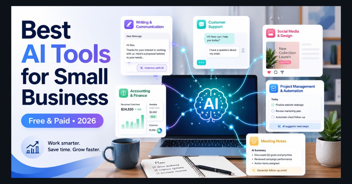 best ai tools for small business