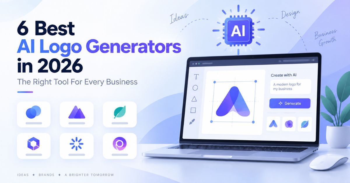 6 Best AI Logo Generators in 2026